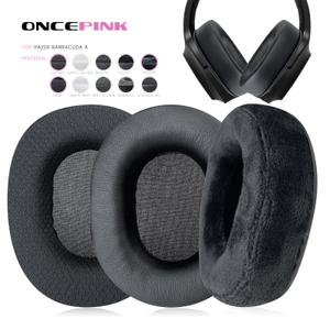 Razer Barracuda X 헤드폰용 교체 이어 패드 두꺼운 쿠션 컵 헤드 밴드 귀마개 커버