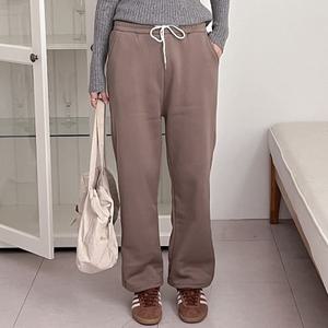 [다잇템] 여자 기모밴딩바지 트랙수트 클래식 H라인 FW 바지