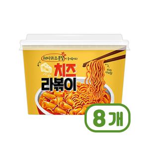 치즈라볶이 간편조리 즉석용기컵 230g x 8개