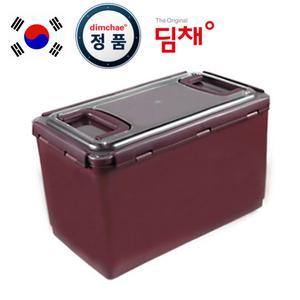 딤채 김치통 18리터 위니아 김치냉장고 통 대형 투명 김장 딤체 F