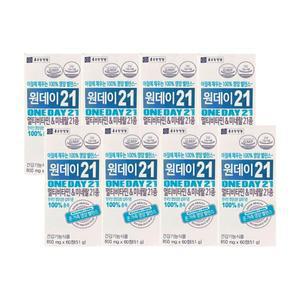 종근당건강 원데이21 850mg 60정 8박스