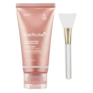 메디큐브 콜라겐 나이트 랩핑 마스크 75ml + 브러쉬