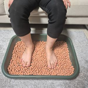 황토볼 발 마사지 지압매트 발지압기 발마사자기 맨발걷기 발바닥지압