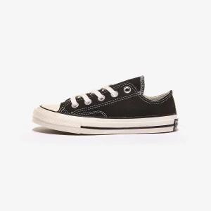 컨버스 척 70 빈티지 캔버스 키즈 블랙 BLACK EGRET 241562