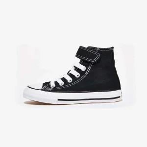 컨버스 척테일러 올스타 1V 파운데이션 키즈 블랙 하이 BLACK NATURAL WHITE 241566