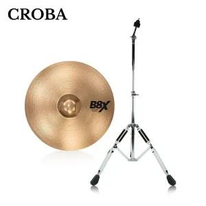크로바 사비안 B8X18 1번 심벌 세트 46cm 스탠드 포함 장구 난타 드럼 고고장구용