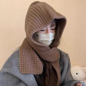 코키코키 / 헤리슨 니트 후드 머플러