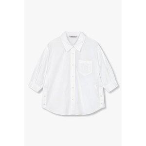 [VOV](마산점) 보브 엠브로이더리 하프 슬리브 블라우스(7155260200)