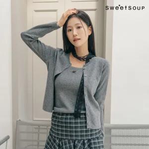 임브로이더드 펀칭 레이스 카디건 세트(WB2TXF1)