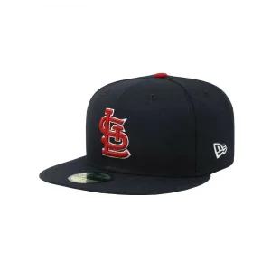 [관부가세포함] New Era 59Fifty 남성 여성 모자 세인트루이스 카디널스 대체 네이비 빅 사이즈 캡