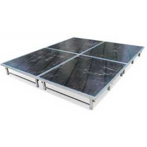 접이식 무대 단상 야외 스테이지 공연 콘서트 행사 대형 (1.28x50cm)고정