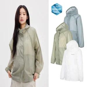 갤러리아 디스커버리 프레시벤트 여성 오버핏 바람막이 DWWJ93053