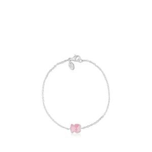 TOUS Silver  Color Bracelet with Quartz/토스 실버 쿼츠 팔찌/615431660