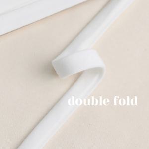 47-589 오가닉 더블니트 바이어스테이프 10mm_백아이 hdn 핸드메이드 소품 장식 부자재
