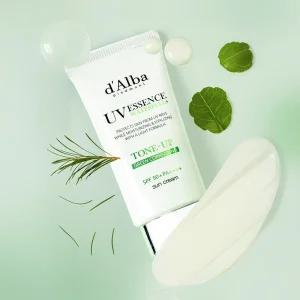 [달바][단품] 티트리 그린 톤업 선크림 50ml / 홍조 커버