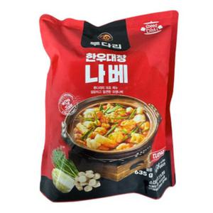 투다리 한우대창 나베 전골 635g, 3개