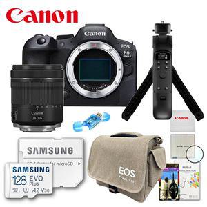 캐논 정품 EOS R6 Mark II + 24-105 4-7.1 IS STM KIT / 아이리버 슈팅그립 패키지 8종세트 / 128G+슈팅그립/TJ
