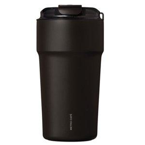 메트로 카페 세라믹 텀블러500ML_블랙