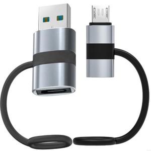 DXAB 빠른 충전 변환 헤드 USB 5PIN/USB3.0 A to Type C 데이터 어댑터