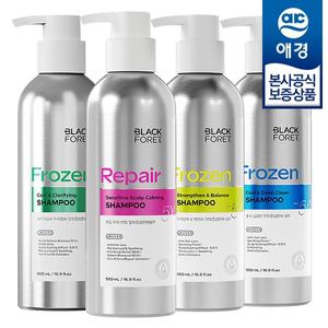 [애경] 블랙포레 두피강화 탈모증상완화 샴푸 500ml x1개