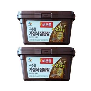 해찬들 구수한 가정식 집된장 2.3kg x 2개