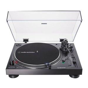 오디오 테크니카 AT-LP120XBT-USB-BK 무선 직접 구동 턴테이블, 블랙