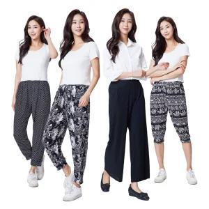 BNS 쿨 플리츠 팬츠 4종 1세트 여름 쿨팬츠 시원한 냉장고