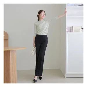 르포엠 탈리아 부츠컷 슬랙스 팬츠 3종세트