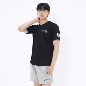 국산 쿨론 로카티 반팔 검정 - PX 로카 반팔티 ROKA 정품 코리아아미