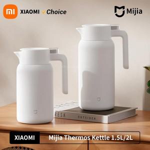 투야 스마트봇 XIAOMI Mijia 보온병 주전자 차가운 음료 용  절연 병 1.52.0L 60oz 커피 Carafe 온수 차 디