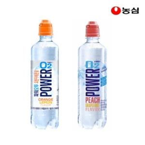 파워오투 오렌지레몬 복숭아자몽 6개씩 500ml 12개입