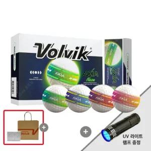 엑시아 AXIA NEON 듀얼코어 야광 골프공 (3PC/12구)