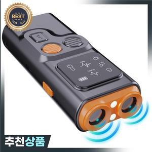 2025년형 신형 애완견 퇴치기 초음파 개 짖음 방지 장치 충전식 훈련용 방지기 LED 손전등