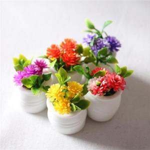 [보리별] 납골당조화 미니화분 5p 1세트 봉안당 꽃화분 납골당꽃 꾸미기 꽃장식 화병