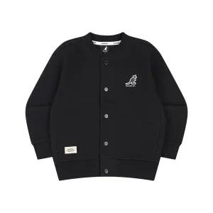 [캉골키즈](강남점)로고 저지 가디건 RC 0001 블랙_ARCCJC00010BK