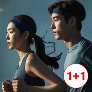 2개세트 남녀공용 스포츠 헤드 머리 운동 러닝 땀 흡수 테니스 쿨 헤어밴드 머리띠 고급