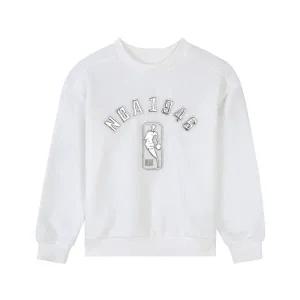 NBA 키즈 패딩 로고맨 맨투맨 K244TS009P 아이보리 318812