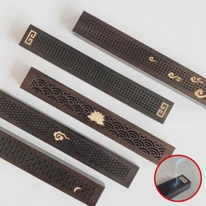 고급 인센스 홀더 스틱 트레이 받침대 챔버 우드향꽂이 유리 도자기 콘