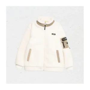 매장정품 내셔널지오그래픽 키즈 K224UFJ130 어드벤처 스탠드넥 플리스 집업자켓 IVORY 50053