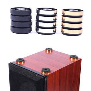 4PCS 스피커 스파이크 액세서리 액티브 오디오 시어터 스탠드 부품 피트 시스템 사운드 수리 DIY