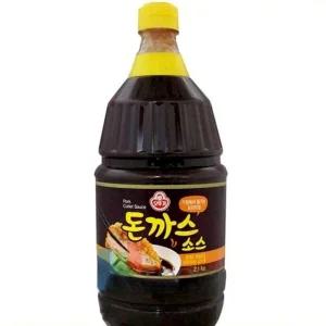 정통 돈가스소스 2.1kg 맛있는 경양식 돈까스소스 오므라이스소스 볶음요리