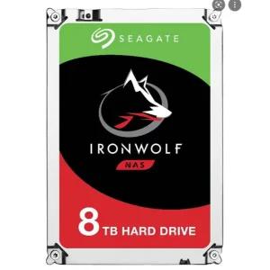 씨게이트 아이언울프 하드디스크 ST8000VN004 검은색 8TB HDD