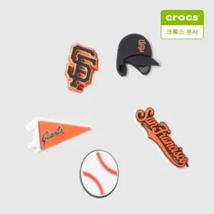 MLB 샌프란시스코 자이언츠 5개 지비츠 세트 팩 참 10012755