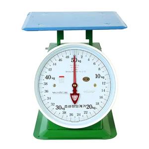 효성 접시지시저울 50kg / 50키로저울 계량기