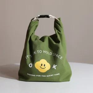 보온 보냉 도시락가방 보온보냉가방 쿨러백 캔버스면