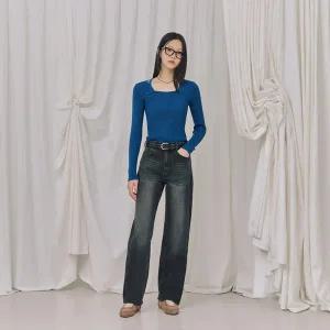 [LAP](대구신세계)이밴드 워싱스판 일자핏팬츠 AR3DP868