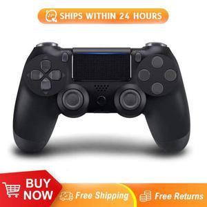 PS4/Pro/Slim/PS3/PC 콘솔 게임 패드 용 무선 Bluetooth 호환 컨트롤러 6 축이있는 안드로이드 전화 조이스