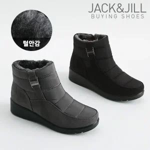 [잭앤질]잭앤질 바잉 베이직 패딩 앵클 털부츠(JD2943S)
