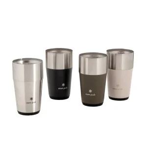 스노우 피크 snow peak 써모 텀블러 470 4색 세트 SET470 블랙,올리브그린,실버,샌드