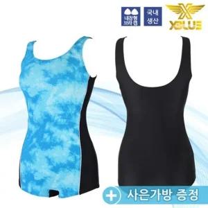 XBLUE 여자 아쿠아로빅 1부 반전신 수영복 G96085 핫템